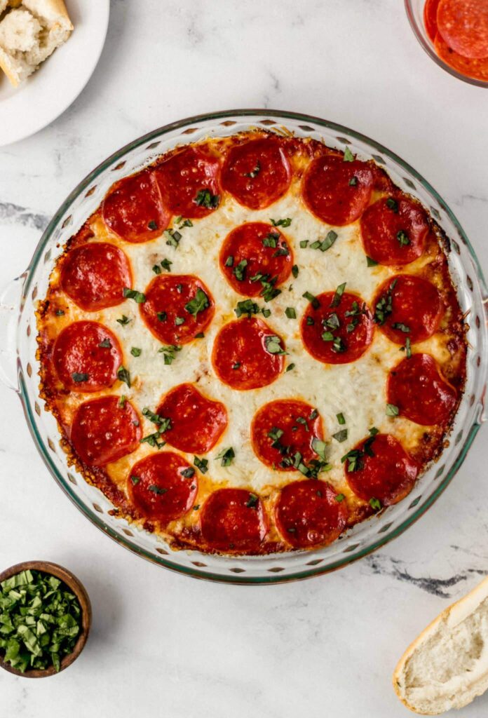 A Spicy Perspective Supreme Pizza Dip